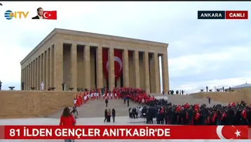 81 ilden gençler Ata'ın huzurunda: 19 Mayıs Atatürk'ü Anma, Gençlik ve Spor Bayramı coşkuyla kutlanıyor