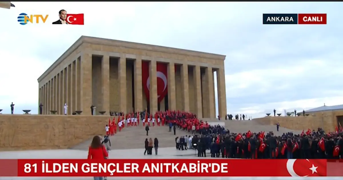 81 ilden gençler Ata'ın huzurunda: 19 Mayıs Atatürk'ü Anma, Gençlik ve Spor Bayramı coşkuyla kutlanıyor