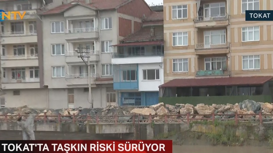 Tokat'ta taşkın riski sürüyor: Turhal'da 15 mahalle ve 7 köy geçici olarak tahliye edildi
