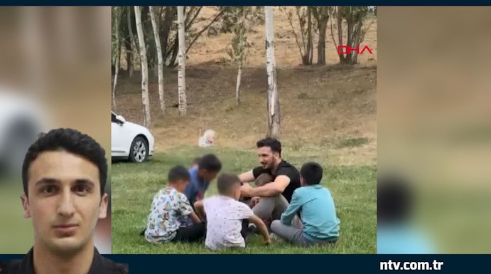 Şehit polis memuru Koç'un çocuklarla eğlendiği görüntüler ortaya çıktı