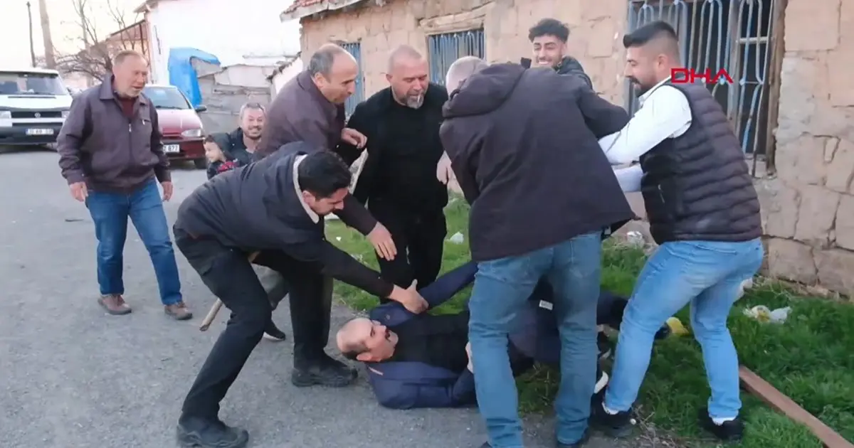 Kavga ihbarına giden polis ekipleri büyük şaşkınlık yaşadı