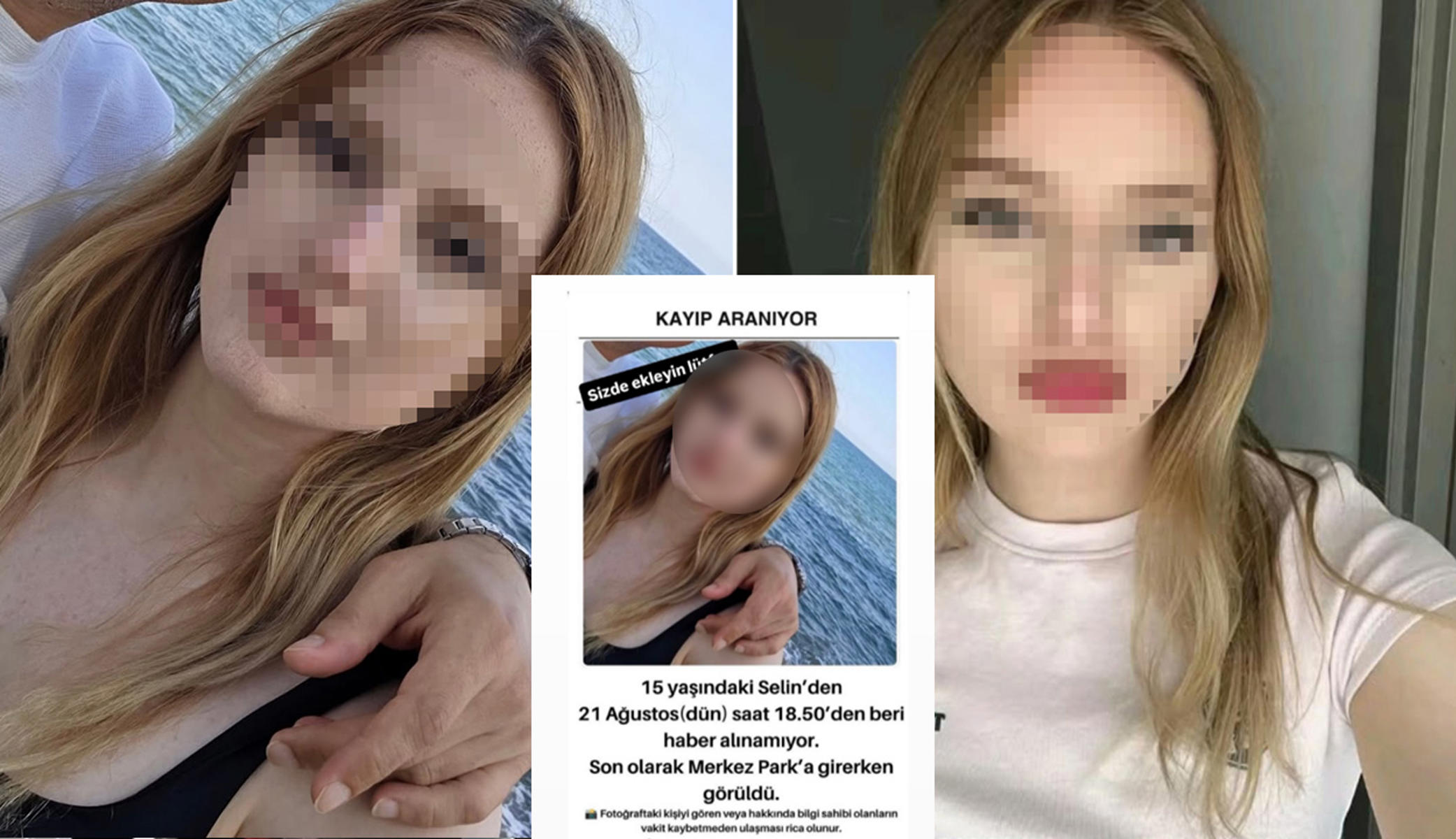 Adana'da kaybolmuştu. 5 gündür aranan 15 yaşındaki Selin'den haber var