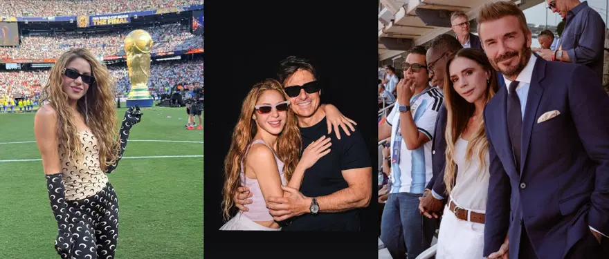 Dünya Kupası finalinde yıldızlar geçidi. Tribünlerde Hollywood rüzgarı esti 1