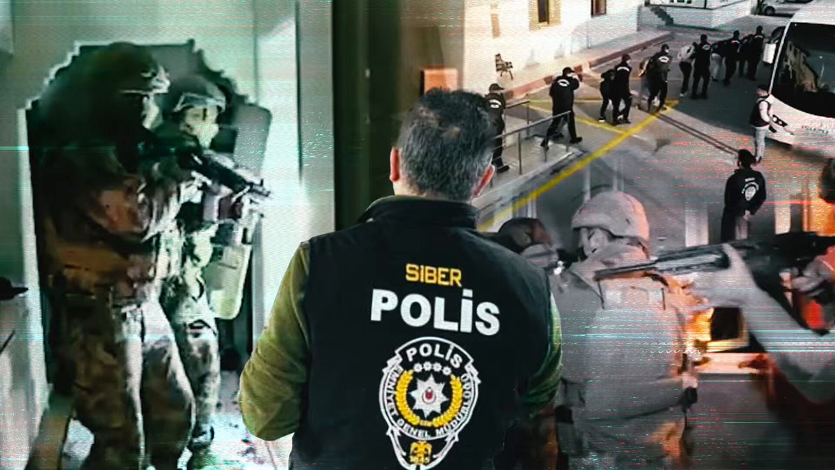 Siber suçlulara 24 şehirde operasyon! 204 şüpheli gözaltına alındı