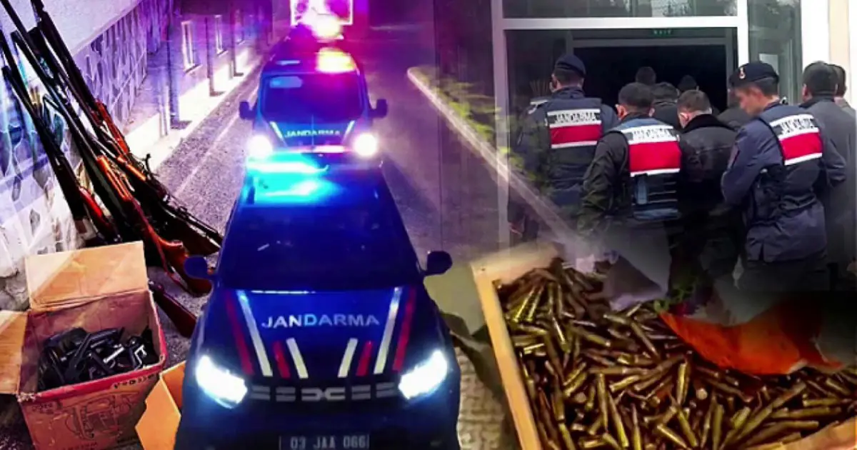 14 şehirde silah kaçakçılığı operasyonu: 202 gözaltı