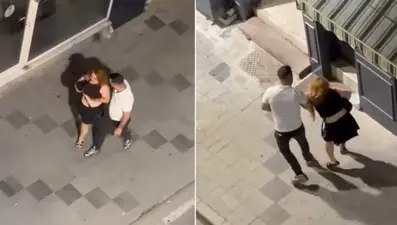 Zorla götürmeye çalıştı: "Beni öldürecekler, yardım edin!"
