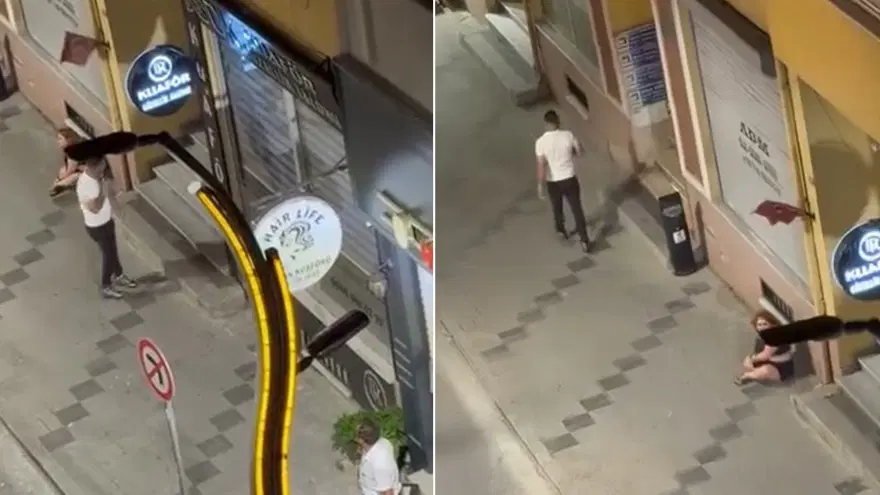 BİR SÜRE TELEFONLA GÖRÜŞÜP OLAY YERİNİ TERK ETTİ 2