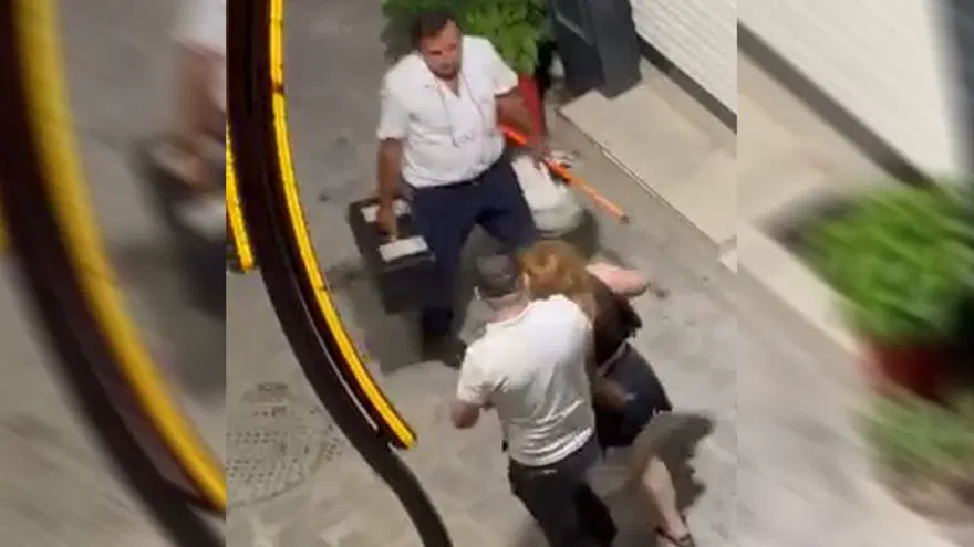 Zorla götürmeye çalıştı: "Beni öldürecekler, yardım edin!" 