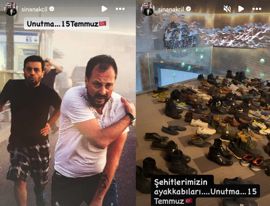 Ünlülerden 15 Temmuz Demokrasi ve Milli Birlik Günü paylaşımları. "Birlik ve beraberliğimiz daim olsun" 2