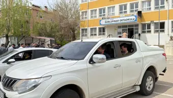 Siverek'te bir okulda hareketli anlar