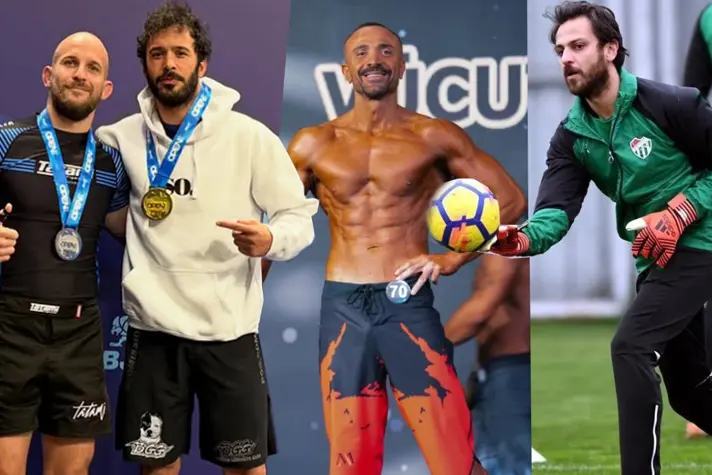 Arduç'tan altın madalya Profesyonel sporcu olan ünlüler