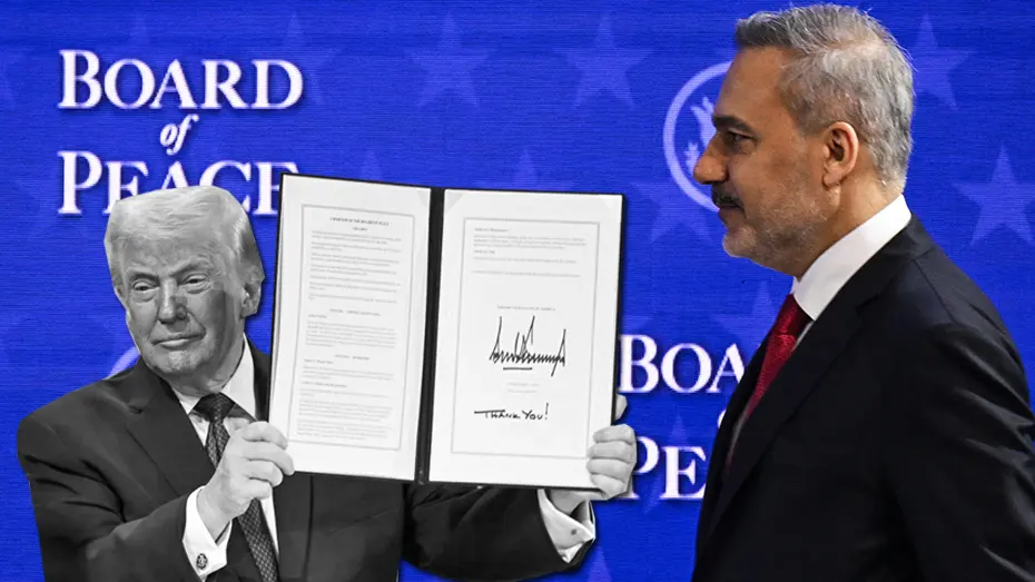 Dışişleri Bakanı Hakan Fidan, Gazze Barış Kurulu belgesini imzaladı