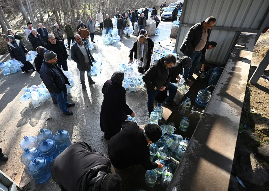 Ankara'da su kesintisi tartışması. DSİ 