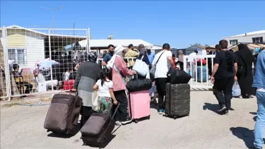 Bakan Yerlikaya: 8 Aralık 2024'ten beri gönüllü olarak 578 bin Suriyeli, geri döndü