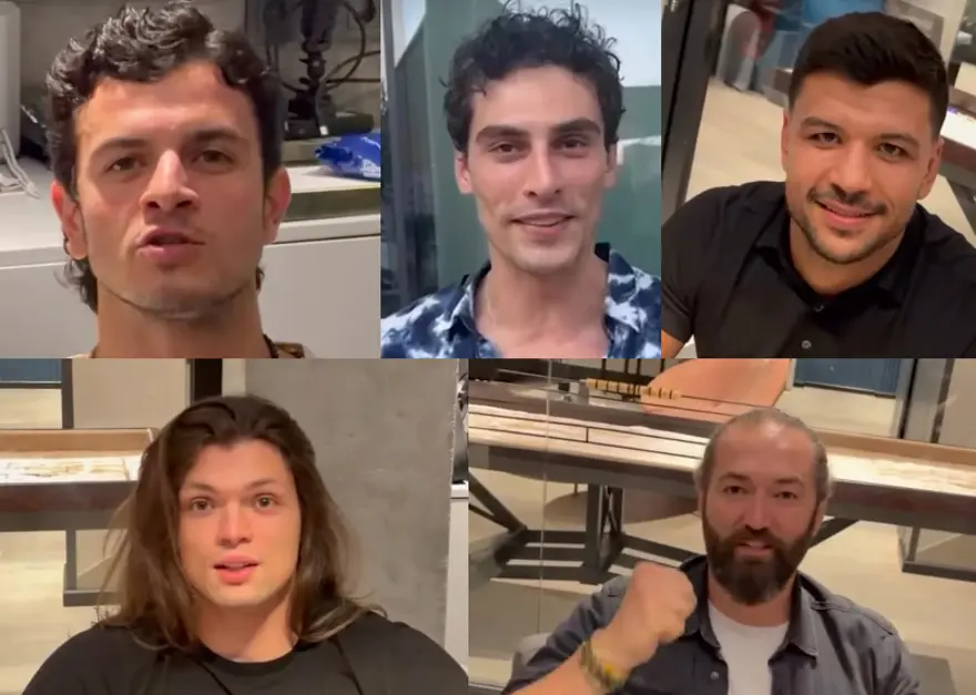 İŞTE GÖNÜLLÜLER TAKIMINDA ERKEK YARIŞMACILAR 2