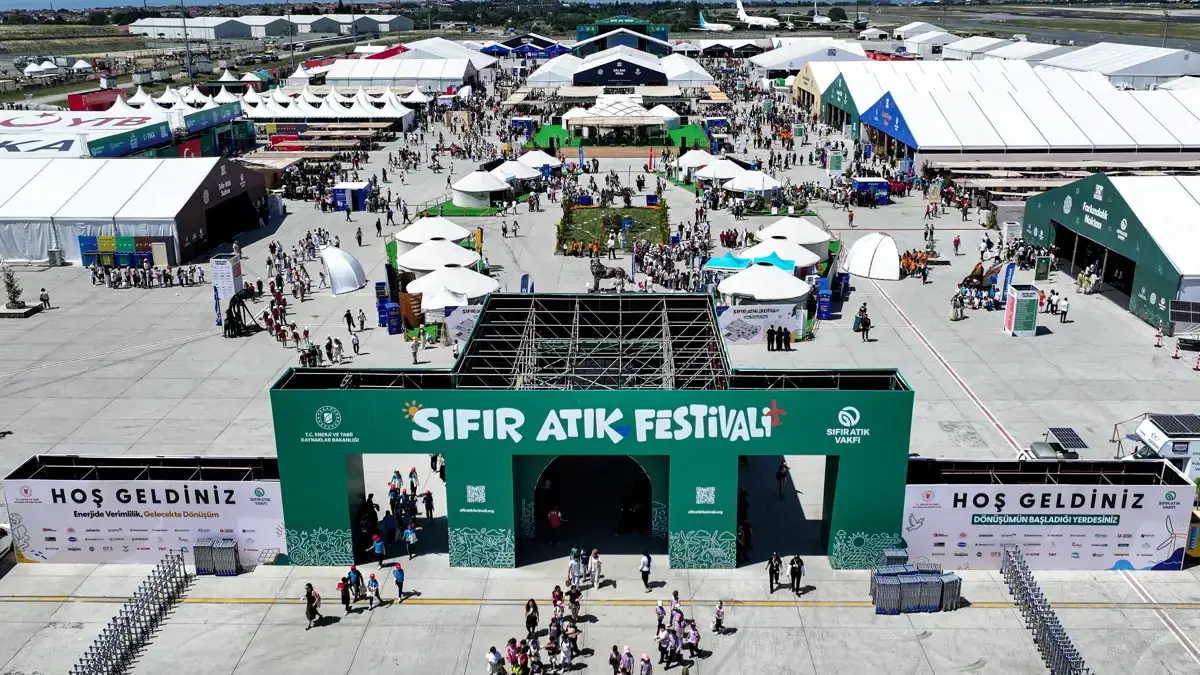 Sıfır Atık Festivali'nde son gün. 4 günde 500 bine yakın ziy