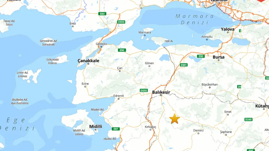 Sındırgı'da üst üste depremler: 4.0, 3.7