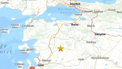 Sındıgı'da 3.8 büyüklüğünde deprem