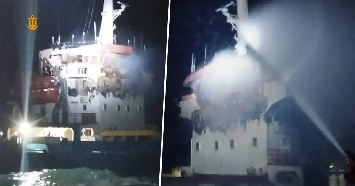 Karadeniz'de Türk gemisine İHA saldırısı