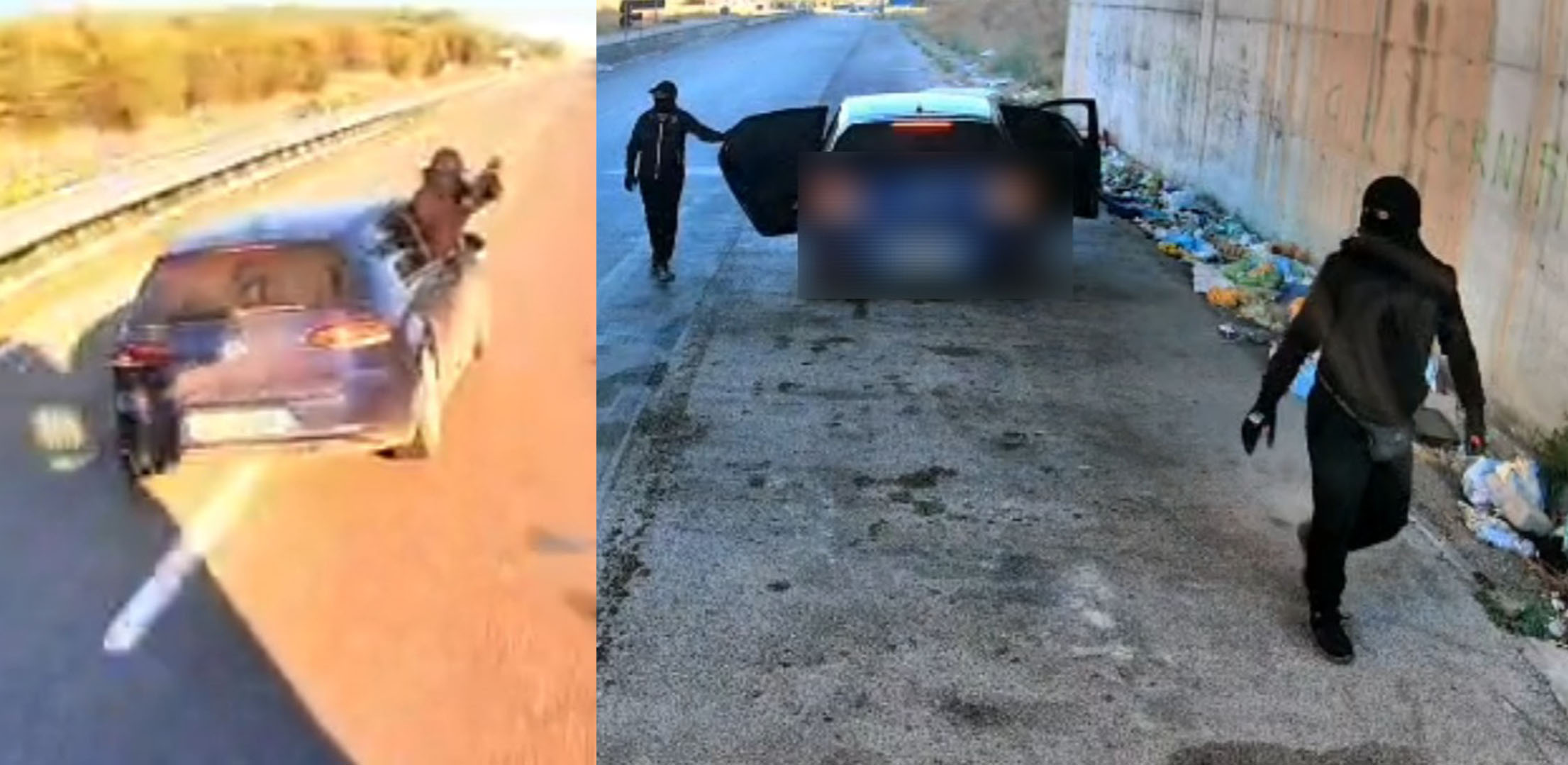 Türk tırına film gibi soygun. Maskeli adamlar önünü kesti, jammer bile kullandılar haber görseli