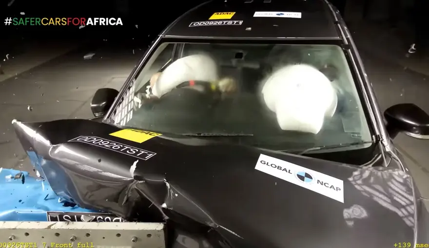 Toyota sıfır yıldız aldı, test tamamlanamadı 4