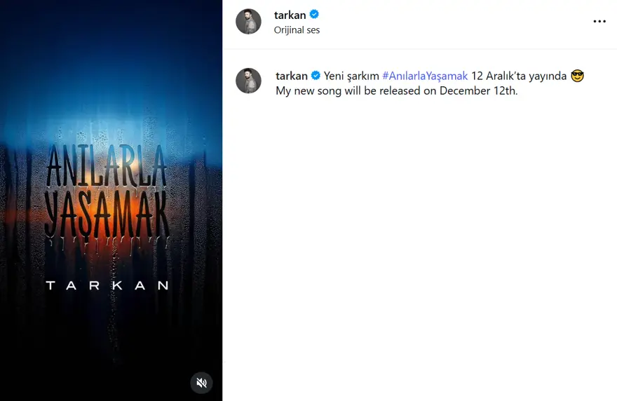 Tarkan sahnelere dönüyor: Yeni şarkısı "Anılarla Yaşamak" müzikseverlerle buluştu 3