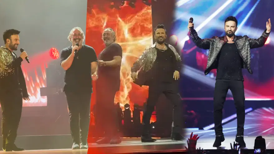 Tarkan konserinde Cem Yılmaz sürprizi. "Kuzu Kuzu" düeti sosyal medyaya damga vurdu 