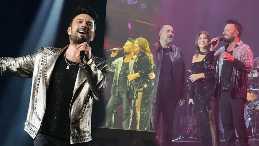 Tarkan'dan bir konser sürprizi daha. Pop müziğin iki starı düet yaptı 3