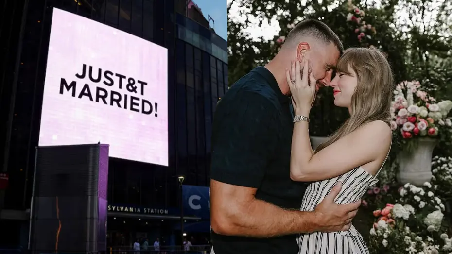Taylor Swift ile Travis Kelce evlendi. İşte düğünden ilk detaylar