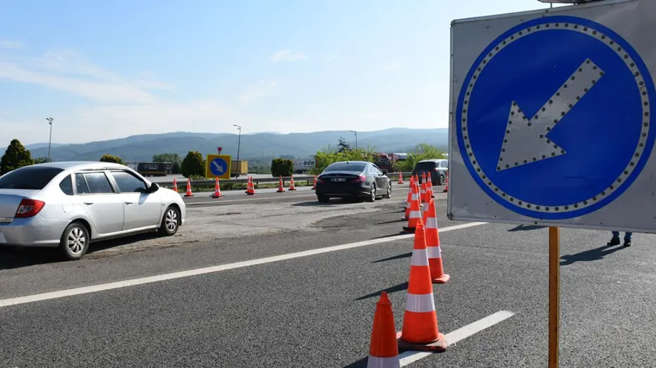 TEM Otoyolu Kocaeli kesimi Ankara yönü trafiğe kapatılacak