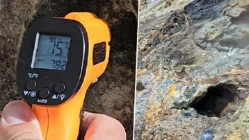 141 yıl önce patlamıştı, kraterine indiler: Sıcaklık tam 84 derece