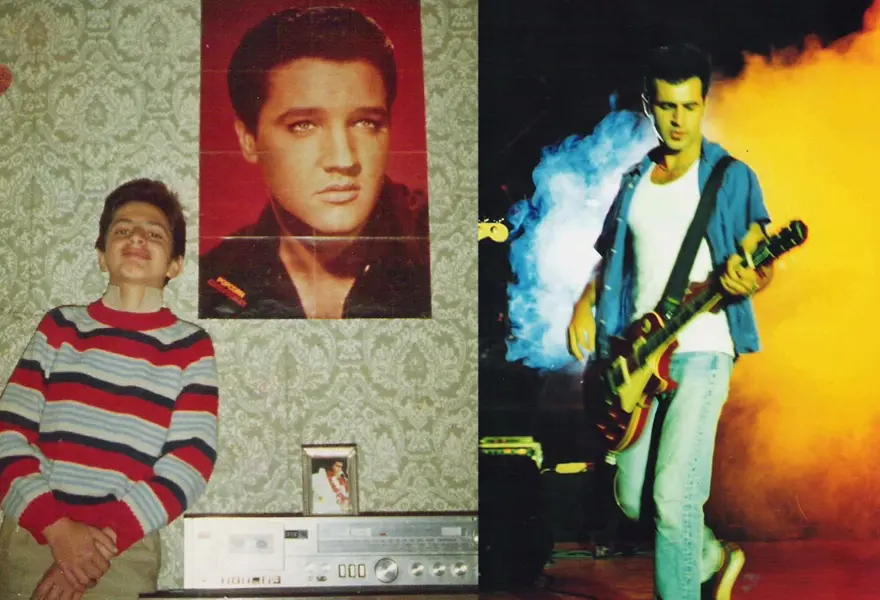 ELVIS PRESLEY GİBİ ROCK YILDIZI OLMAK İSTEMİŞ 1 ELVIS PRESLEY GİBİ ROCK YILDIZI OLMAK İSTEMİŞ 1