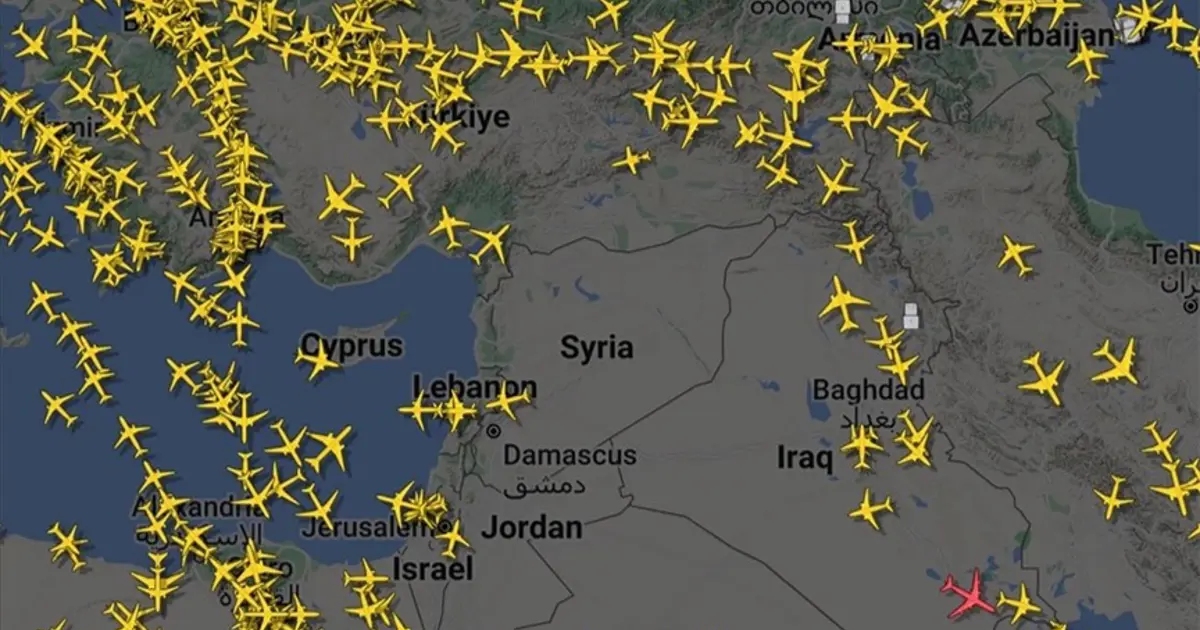 Irak hava sahası bir hafta daha kapalı kalacak