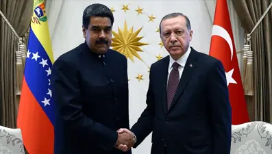 Cumhurbaşkanı Erdoğan, Nicolas Maduro ile görüştü 