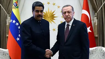 Cumhurbaşkanı Erdoğan, Nicolas Maduro ile görüştü