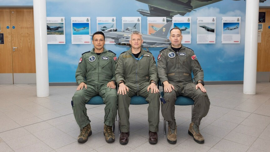 Savunmaya yeni güç. Türk pilotlar Eurofighter uçurmaya başladı