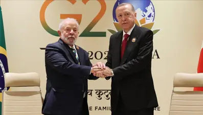 Cumhurbaşkanı Erdoğan, Brezilya Devlet Başkanı Lula da Silva ile görüştü