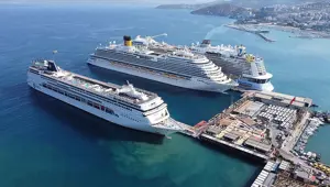 Türkiye limanlarına gelen kruvaziyer yolcu sayısı rekor kırdı: 10 ayda 2 milyonu aştı