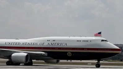 Türkiye'den dönerken son anda binmemişti. Trump'ın uçağı "en üst seviyeye" çıkarılacak