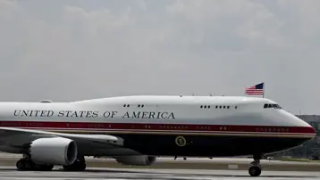 Türkiye'den dönerken son anda binmemişti. Trump'ın uçağı "en üst seviyeye" çıkarılacak