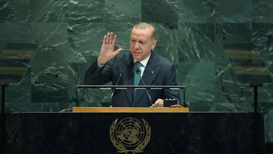 Cumhurbaşkanı Erdoğan, BM Genel Kurulu'nda konuşuyor