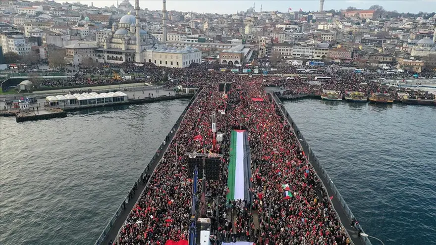 İstanbul'da yarın Gazze yürüyüşü düzenlenecek. Buluşma ve ulaşım detayları belli oldu 2