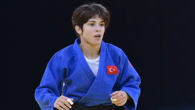 Milli judocu Tuğçe Beder'den altın madalya