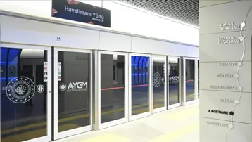 Türkiye'nin en hızlı metrosundan yeni rekor. Bir günde 44 bin kişi kullandı