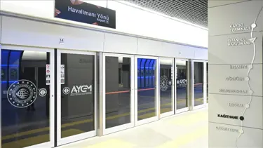 Türkiye'nin en hızlı metrosundan yeni rekor. Bir günde 44 bin kişi kullandı