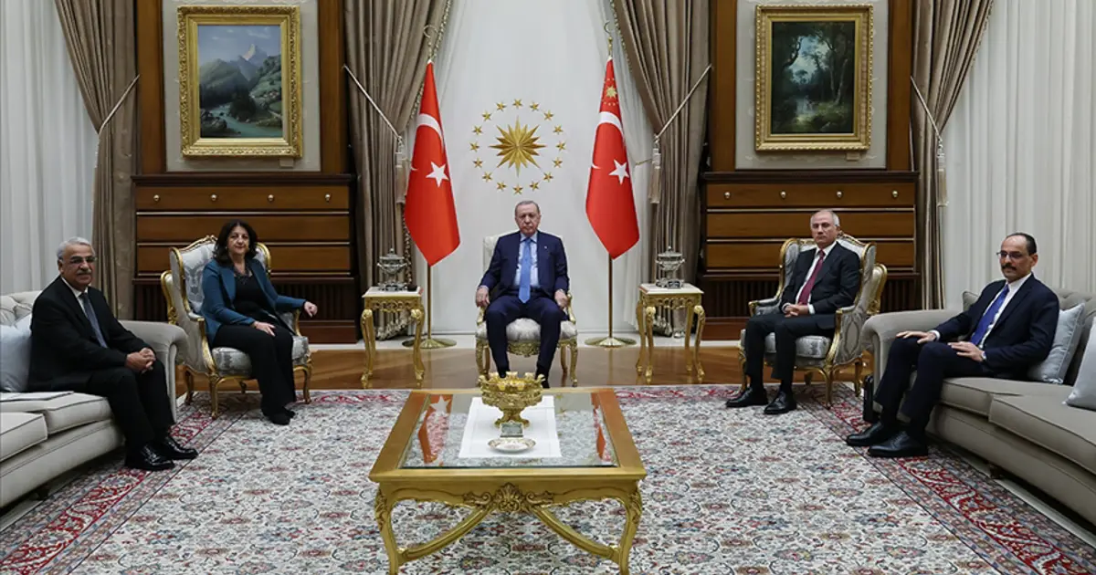 Cumhurbaşkanı Erdoğan, yarın DEM Parti heyetini kabul edecek