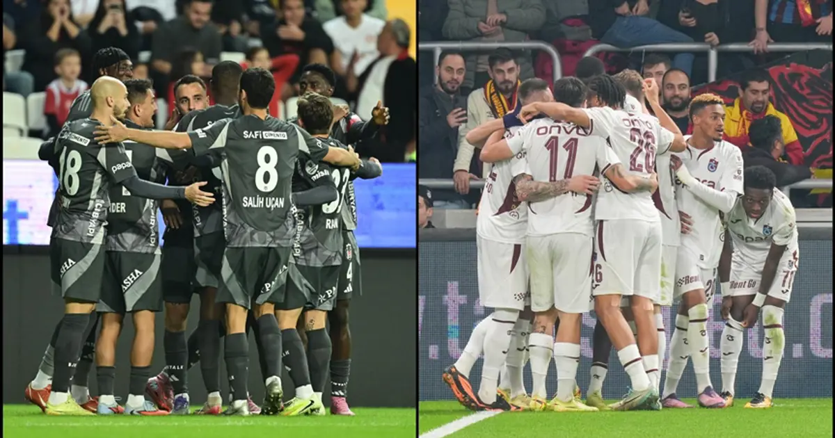 Süper Lig'de zorlu derbi, Trabzonspor-Beşiktaş
