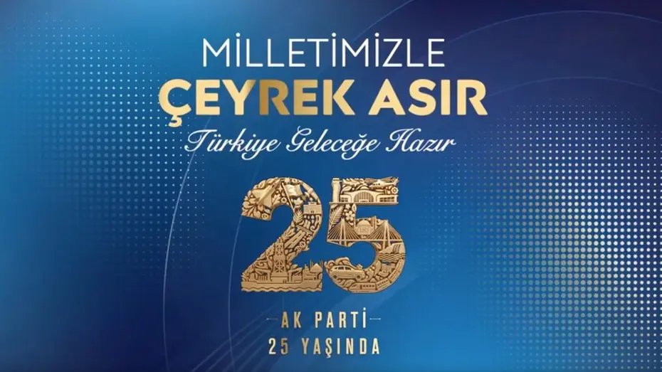 AK Parti'den 25. yıl logosu