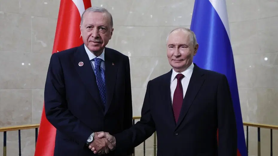 Cumhurbaşkanı Erdoğan Putin ile görüştü