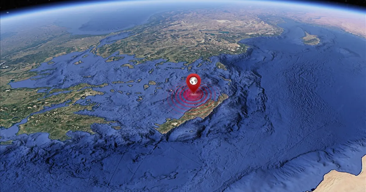 Akdeniz'de deprem fırtınası. 24 saatte 17 kez sallandı